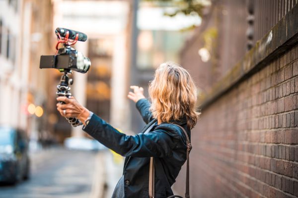 Travel vlogging equipment
